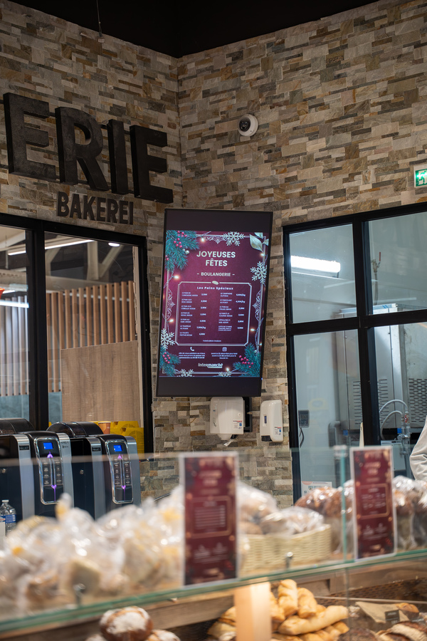 Affiches de Noël pour Intermarché Haguenau